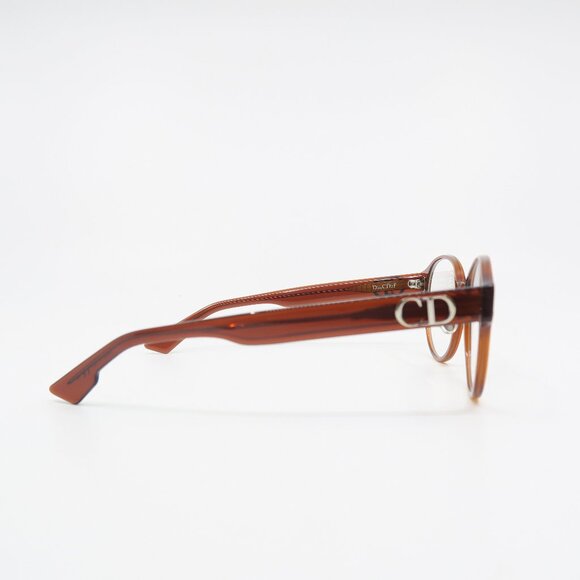 Dior CD3F 2LF Brown Round New Eyeglasses Frames. - Picture 7 of 10